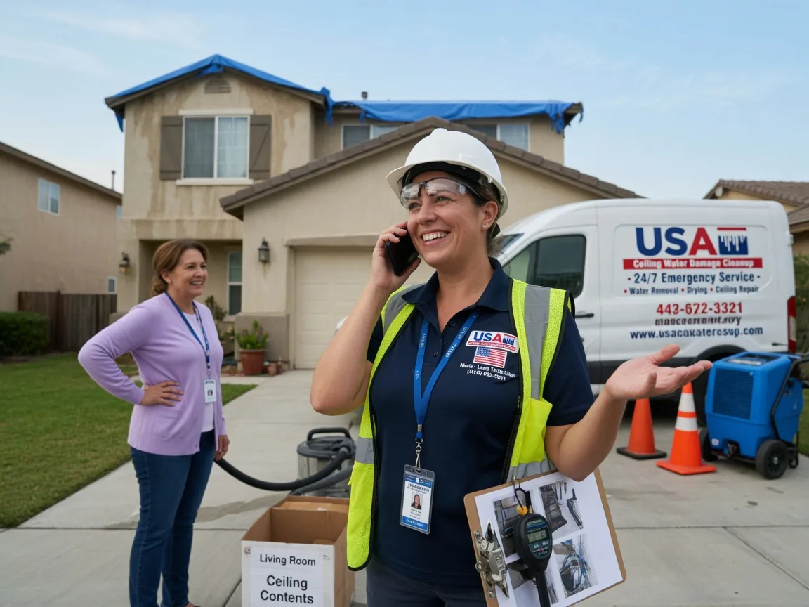Ceiling Water Damage Restoration New Baden, IL FAQs